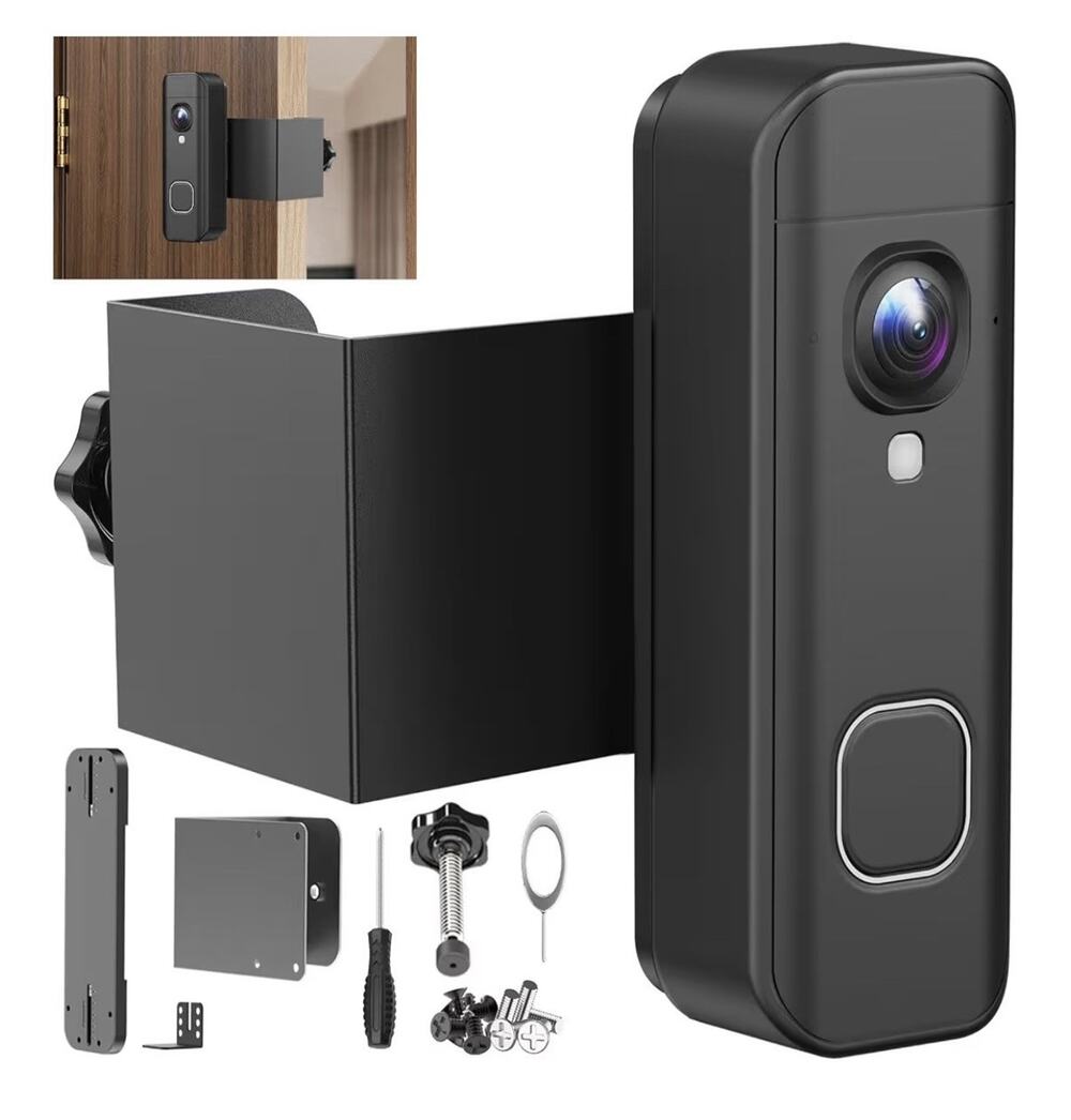 Blink Doorbell Mount, 2nd Gen Anti-Theft Blink Doorbell Camera Mount No Drilling